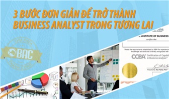 3 Bước đơn giản để trở thành một Business Analyst trong tương lai