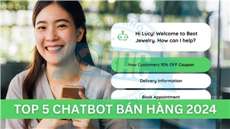 5 Chatbot bán hàng tốt nhất 2024