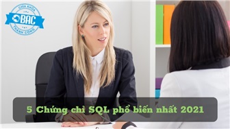 5 chứng chỉ SQL giúp nhà tuyển dụng đánh giá cao hồ sơ của bạn