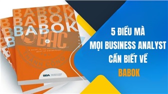 5 điều mà mọi Business Analyst cần biết về BABOK