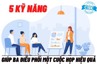 5 Kỹ năng giúp BA điều phối một cuộc họp hiệu quả