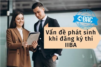 Các vấn đề phát sinh khi đăng ký thi IIBA