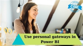 Cách sử dụng personal gateways trong Power BI