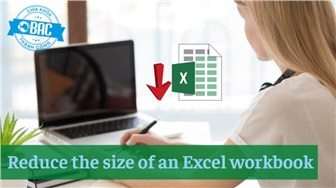 Giảm kích thước của một Excel workbook để xem trong Power BI