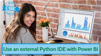 Sử dụng Python IDE bên ngoài với Power BI