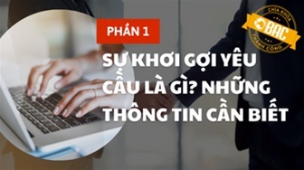 Sự khơi gợi yêu cầu là gì? Những thông tin cần biết (Phần 1)