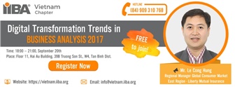 Digital Transformation Trend in Business Analysis 2017