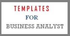 Template for Business Analyst