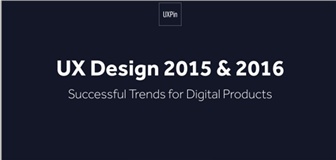 UX Design 2015 & 2016